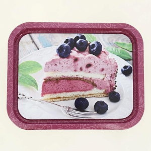 Поднос 33,2x25,8см НОВЫЙ АРГУМЕНТ Сладости прямоугольный жестяной 000000000001153184