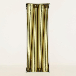 Декоративный набор Свечей "Конус Металлик" 20см. 4шт.R010697 000000000001196380