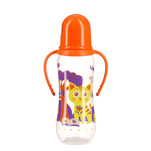 Бутылочка с соской от 0 месяцев Русские мотивы Lubby, 240-250мл 000000000001135396