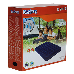 Матрас для плавания надувной 203х152х22см BESTWAY Queen 000000000001038392
