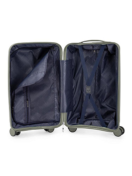 Чемодан на колесах S (36х22х55см) полосы хаки PP 000000000001226555