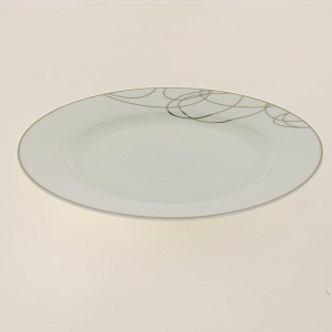 Тарелка десертная 20,5см ESPRADO Leontina костяной фарфор 000000000001193134