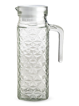 Кувшин 1л GARBO GLASS ромбы стекло 000000000001227425