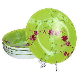 Столовый набор Kashima Green Luminarc, 19 предметов 000000000001062320