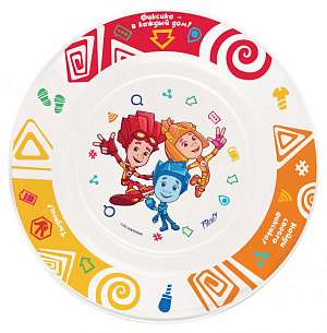 Набор детский посуды PRIORITY Фиксики №2 стекло 000000000001216548