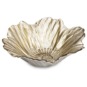 Ваза-конфетница 13,5см GLASSCOM Цветок Champagne стекло 000000000001219181