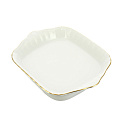 Поднос 18см Золотая отводка Porcelaine Czech Gold Hands 000000000001136262