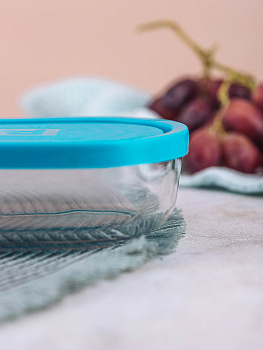 Контейнер для хранения продуктов 480мл PIANUT иранское стекло 000000000001205467