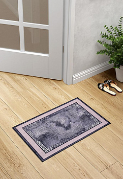 Коврик универсальный 50x80см LUCKY Зебра2 черный полиэстер 000000000001211039