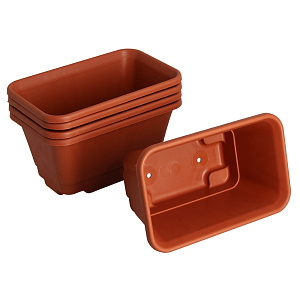 Набор горшков для растений Мини-сад Darel Plastic, 53 см, 5 шт. 000000000001120743