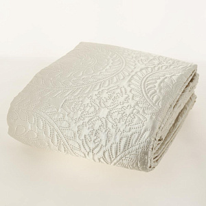 Покрывало DeN Палермо 190х220 атл/мат молочный круги U000214 000000000001203042