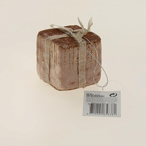 Декоративный подвес 6см коробка/бант розовый КУПМАН 000000000001182100