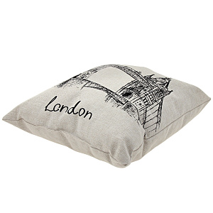Декоративная подушка Лондон, 44х44 см 000000000001174967