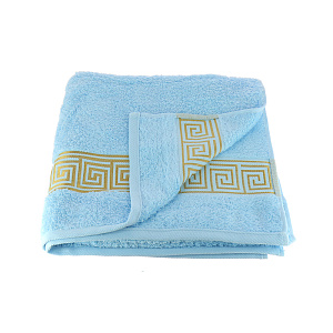 Полотенце махровое Meandro Cleanelly, голубой, 70х130 см, пл.460 000000000001126120