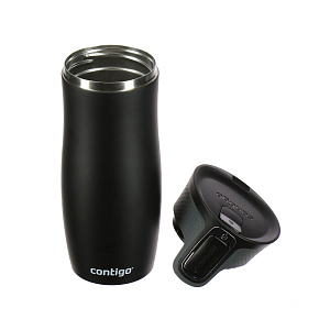 Термокружка двухслойная CONTIGO West Loop матовый черный 000000000001135968