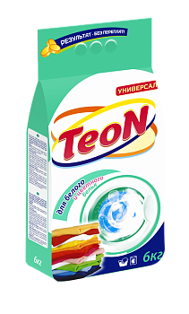 Стиральный порошок Teon 6кг НЗБХ полиэтилен 659 000000000001197671