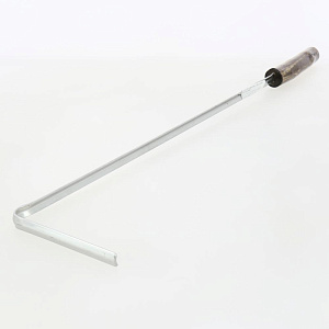 Кочерга 60см с деревянной ручкой ЭКО нержавеющая сталь 000000000001211087