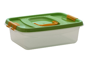 Контейнер 8л для шашлыка пластик салатовый Ф1813 000000000001197382