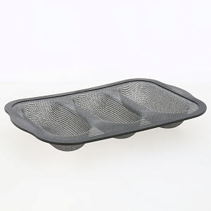 Форма для выпечки булочек и мини багетов 3шт ZENKER GLASS FIBER силикон/стекловолокно 43574 000000000001202541