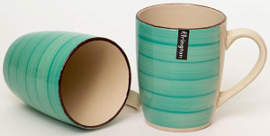 Кружка 360мл ELRINGTON АЭРОГРАФ Изумруд керамика 000000000001200770