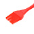 Кулинарная кисть Matissa, красный, 20.5 см, силикон 000000000001134714