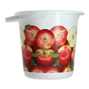 Ведро Деко Idea, 10л, пластик 000000000001088401