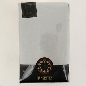 Проcтыня 210x240см DE'NASTIA серый 100%хб сатин C010837 000000000001204363