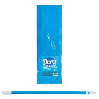 Швабра для пола 120см Dora c телескопической ручкой, металл с насадкой 43х12см плотная супервпитывающая микрофибра 2002-001 000000000001204984