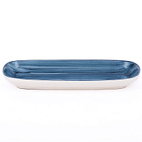Блюдо сервировочное 24х9,5см CERA TALE Blue керамика глазурованная 000000000001210889