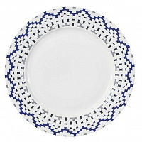 Тарелка обеденная 26,9см фарфор APOLLO Glaze Blue можно использовать в микроволновой печи GLB-05 000000000001197680