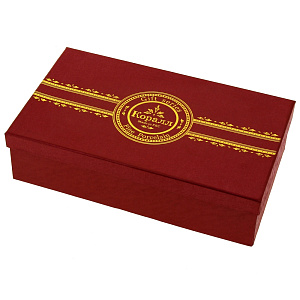 Набор кофейный 12 предметов (чашка 90мл-6шт/блюдце-6шт) КОРАЛЛ Снежная королева квадрат 000000000001060486