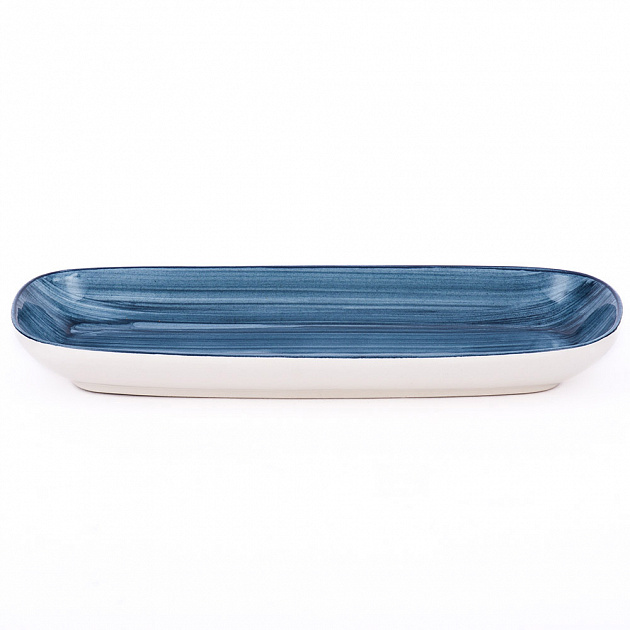 Блюдо сервировочное 24х9,5см CERA TALE Blue керамика глазурованная 000000000001210889