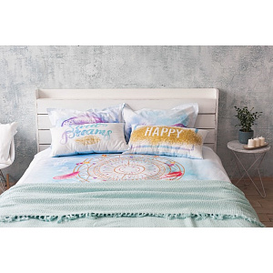 Постельное бельё "Этель" 2 сп Прекрасные сны 175*215см,200*220см,50*70+3см-2шт 000000000001178875