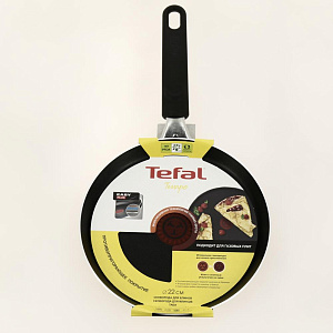 Сковорода блинная 22см TEFAL Tempo антипригарное покрытие алюминий 000000000001199339