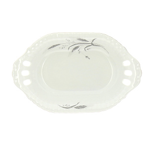 Корзинка овальная резная Колосок IW G335 Bask/br 000000000001136364