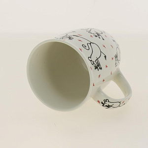 Кружка 350мл, NEW BONE CHINA,упаковка-гофрокороб, ВЕСЁЛЫЕ МЫШАТА,170-08023 000000000001192693