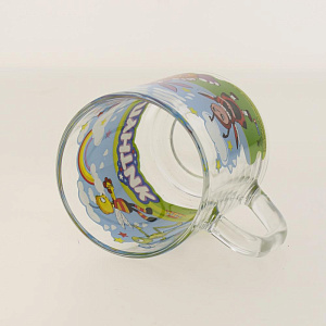 Кружка стекло 200 мл, Лунтик радуга,КРС-990 000000000001193690