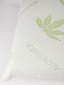 Подушка 37х58х12,5см FAMILYTEX с памятью формы в чехле из трикотажа вязкоэластичный пенополиуретан 000000000001212370