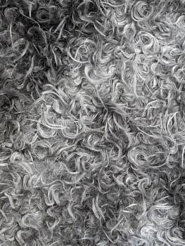 Коврик универсальный 50х80см FORA овчина графит полиэстер 000000000001229099