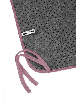 Подушка на стул 40х35х38см DE'NASTIA memory лаванда полиэстер 000000000001196015