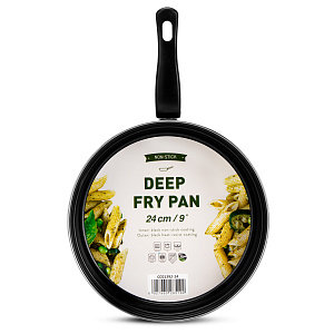 Сковорода 24см глубокая углеродистая сталь 000000000001219980