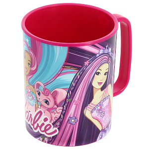 Кружка Барби, 330мл, пластик 000000000001161909