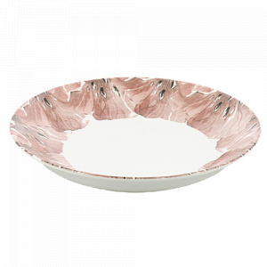 Тарелка суповая D20,5см 320мл LUCKY Маки керамика 000000000001208730