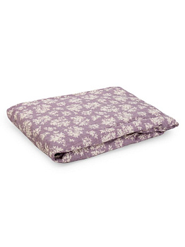 Простыня на резинке 180х200см Цветы полиэстер 000000000001229205