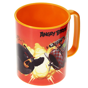 Кружка Сердитые птички, 330мл, пластик 000000000001161908
