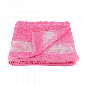 Полотенце махровое Scapo Cleanelly, розовый, 70х130 см, пл.420 000000000001117659