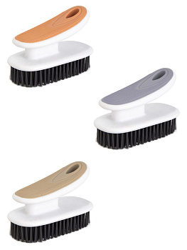 Щетка-утюжок с широкой ручкой 12х6см в ассортименте пластик_ST 000000000001228706