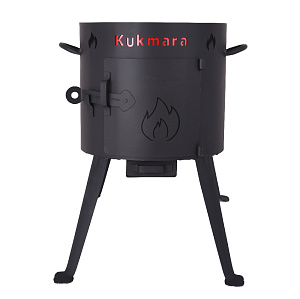 Учаг для казана 4,5л D29,5см h56см толщина бортов 0,2см KUKMARA сталь 000000000001210741