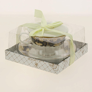 Чайная пара (чашка 220мл) BALSFORD Паллада Мерлин подарочная упаковка фарфор 000000000001193930