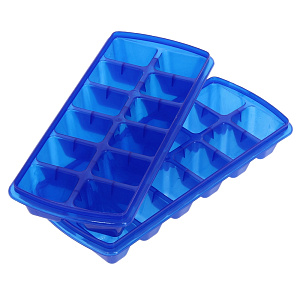 Набор формочек для льда 12 ячеек 2шт натуральный PLAST TEAM PT1809НАТ-12PN 000000000001001930